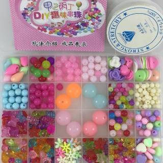 Meronce manik DIY Circle Diamond Beads Mainan meronce Meronce manik DIY Circle Diamond Beads Mainan meronce