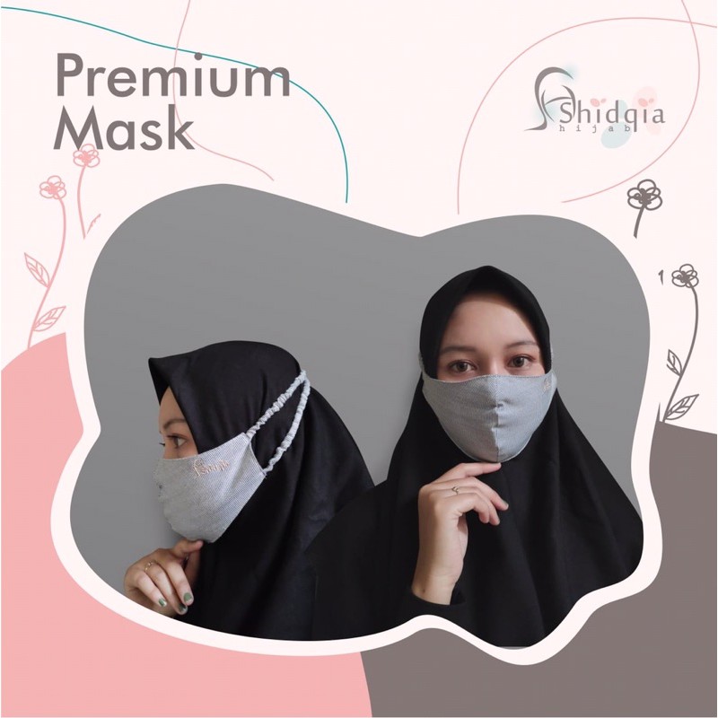 MASKER KERUT KRIWIL HIJAB