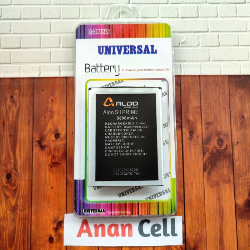 BATRE BATERAI ALDO SII PRIME / ALDO S11 PRIEM / BATRE / ALDO SII PRIME / ALDO AS5 NEW