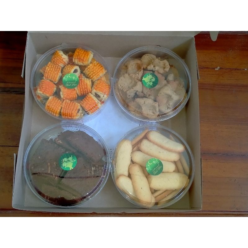 

HAMPERS Kue Kering Lebaran 4toples