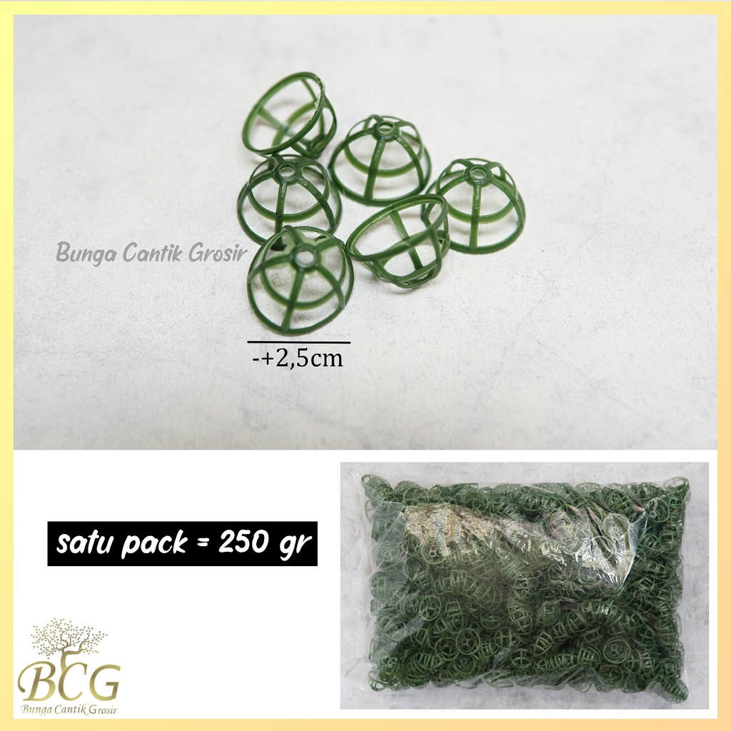 Sari Bunga Besar (1 Pack : 250 gr) / Penutup Putik Bunga / Aksesoris Bunga / Perlengkapan Bunga Arti