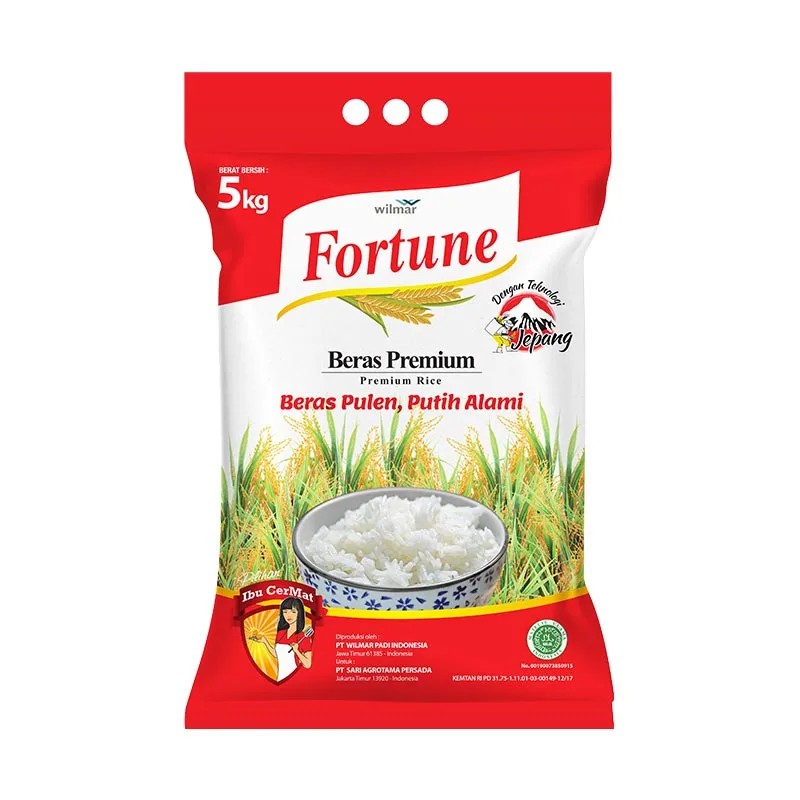 

BERAS FORTUNE 5 KG