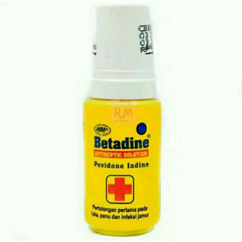 Hasna Mall - Betadine Antiseptik 5ml Obat Merah Betadine