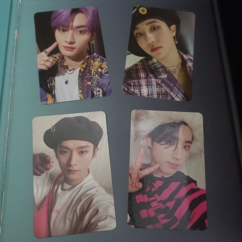 SKZ ODDINARY JEWEL & MASK-OFF PHOTOCARD STRAY KIDS PC - LEE KNOW & HAN JISUNG MINSUNG