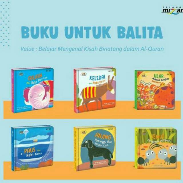 Boardbook Murah Cerita binatang dalam Al-Quran | Shopee ...