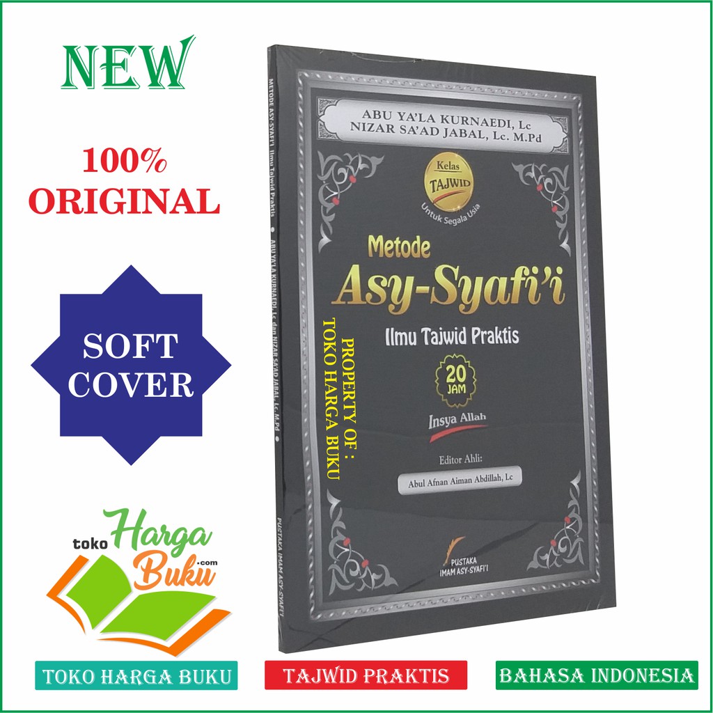 Metode Asy-Syafi'i Ilmu Tajwid Praktis (Cover Hitam) - Metode Asy Syafii