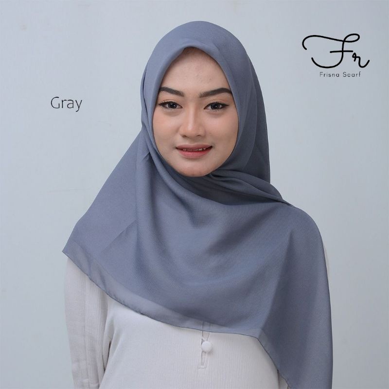 BELLA SQUARE POLLYCOTTON PREMIUM UKURAN 115x115-Grey
