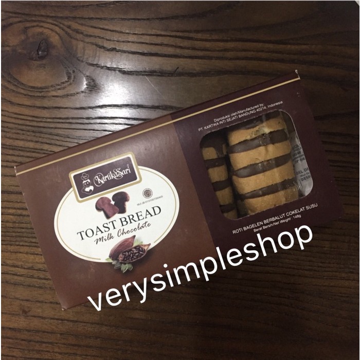 

T20R Toast Bread Coklat / Bagelen Coklat Kartika Sari Ht501Gr
