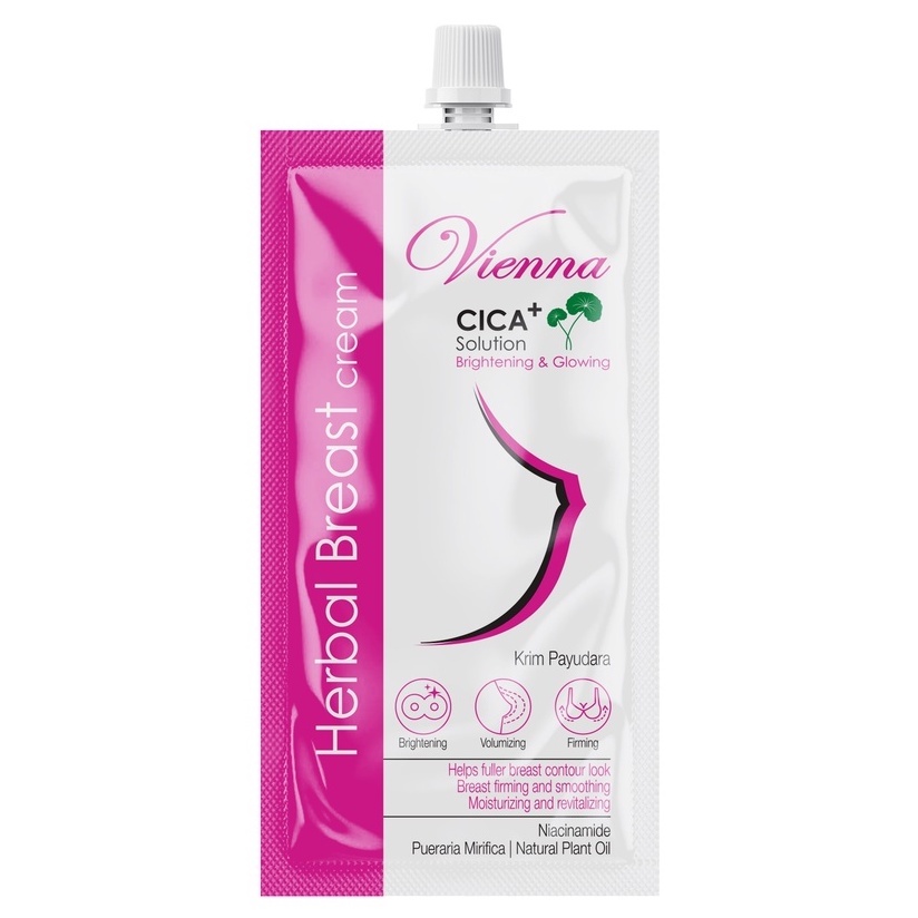 Vienna Herbal Breast Cream 30ml // Krim Payudara