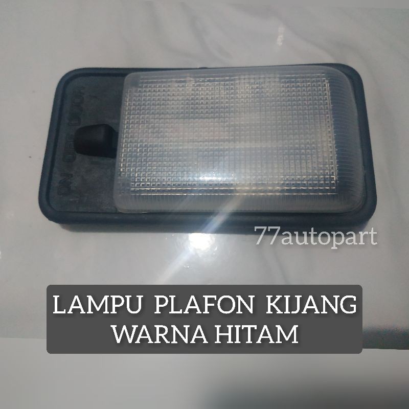 Lampu plafon kijang super grand hitam