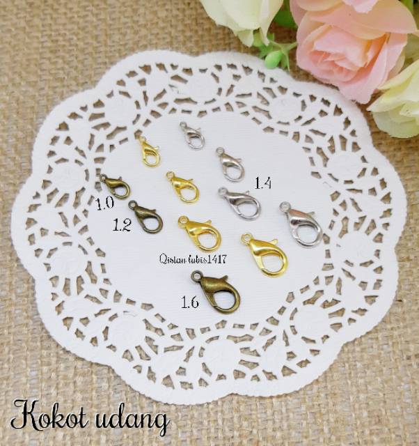 (10pcs)Kokot udang/kait kalung gelang,ganci