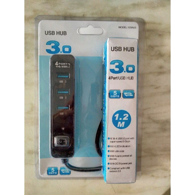 USB Hub Saklar 4-Port USB 3.0 / USB Hub 4 port / USB Hub 3.0 / USB Hub