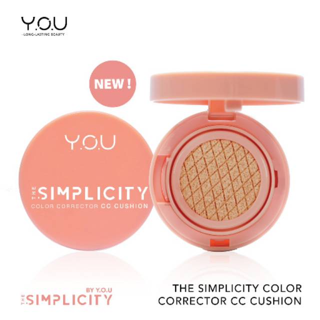 The Simplicity Color Corection CC Cushion by YOU makeup