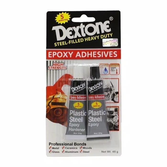 Lem Epoxy Dextone 48 Gram - 5 Menit | lem sebaguna