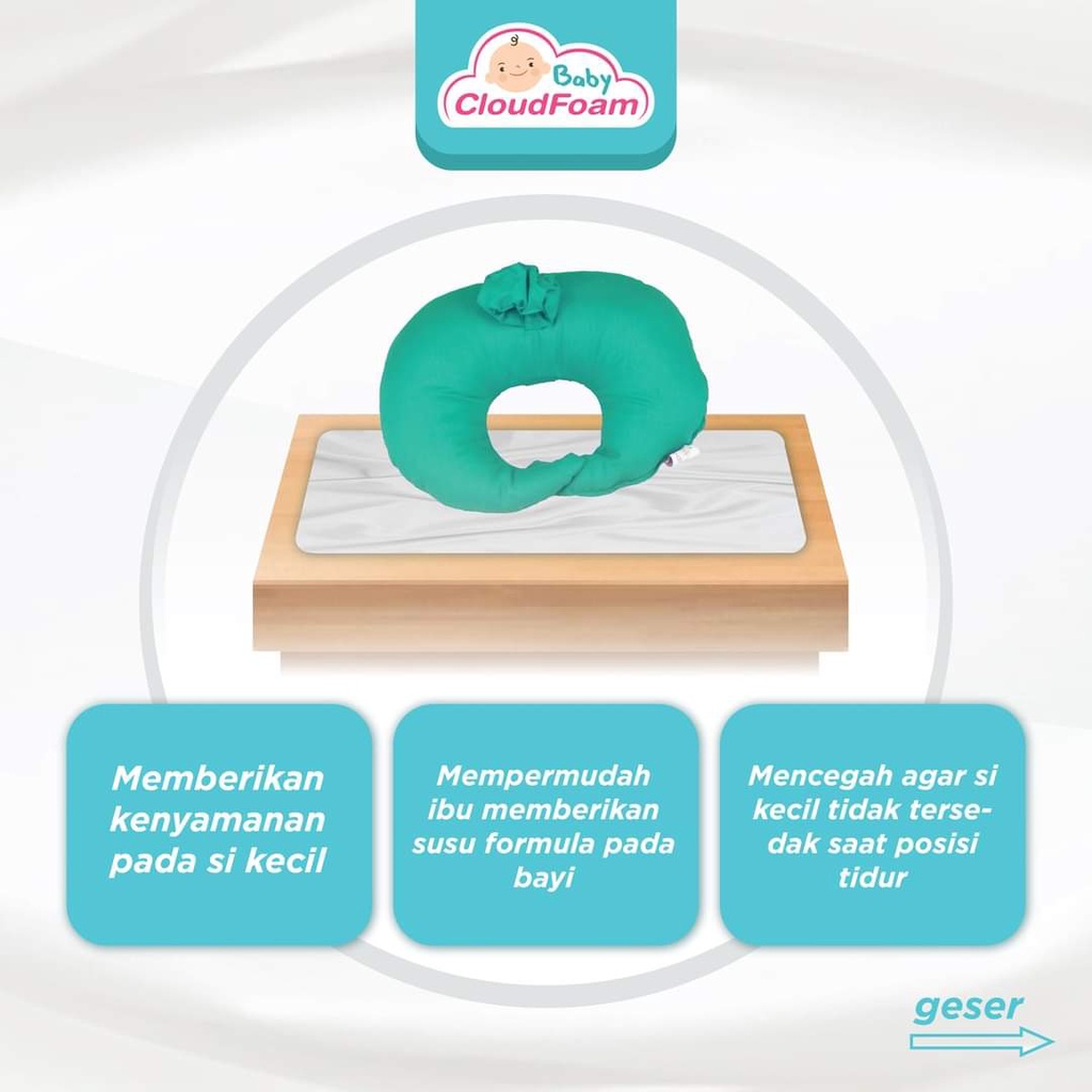 Bantal Dot Baby CloudFoam