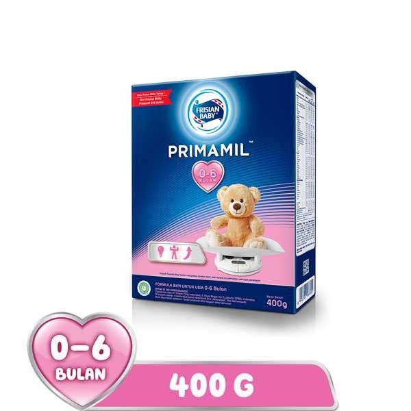 FRISIAN BABY Primamil Tahap 1 400 gr Susu Formula Bayi 0-6 Bulan