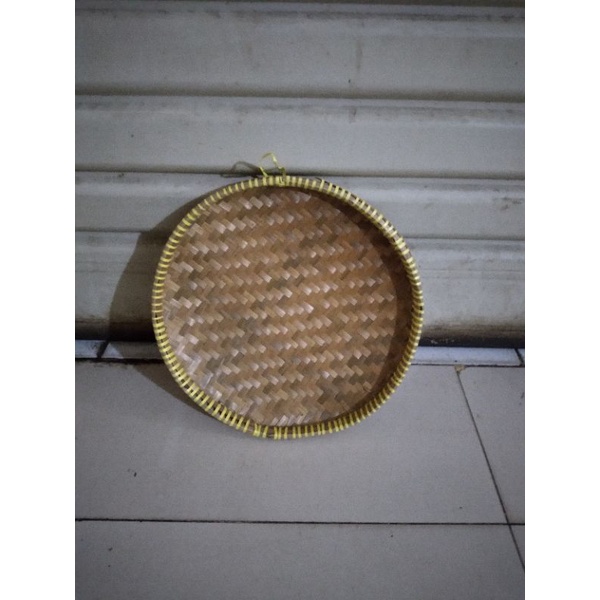 Jual Tampah Bambu Diameter Uk Cm Shopee Indonesia