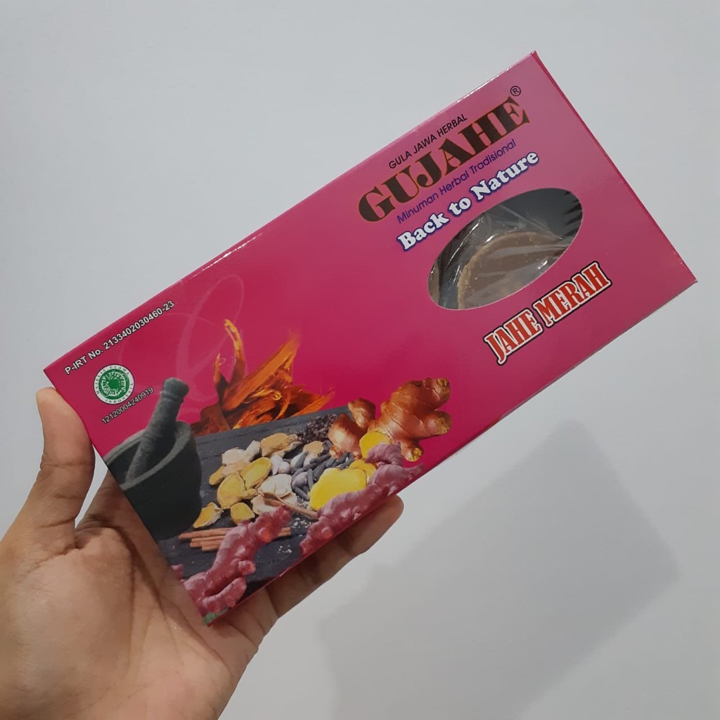 

GUJAHE Gula Jawa Herbal Berbagai Rasa Jahe Merah