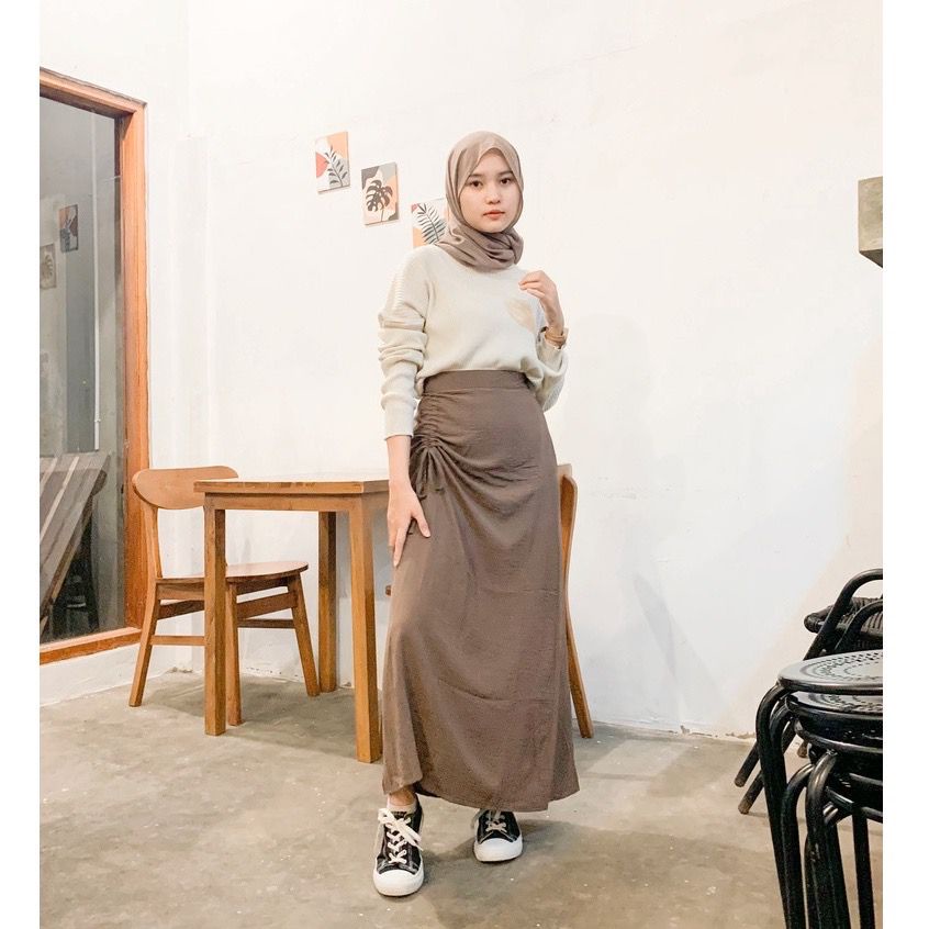 THERESIA SKIRT MAXY || ROK SERUT CASUAL || AHEESA SKIRT CRINKLE || MECCA SKIRT || KALLA SKIRT