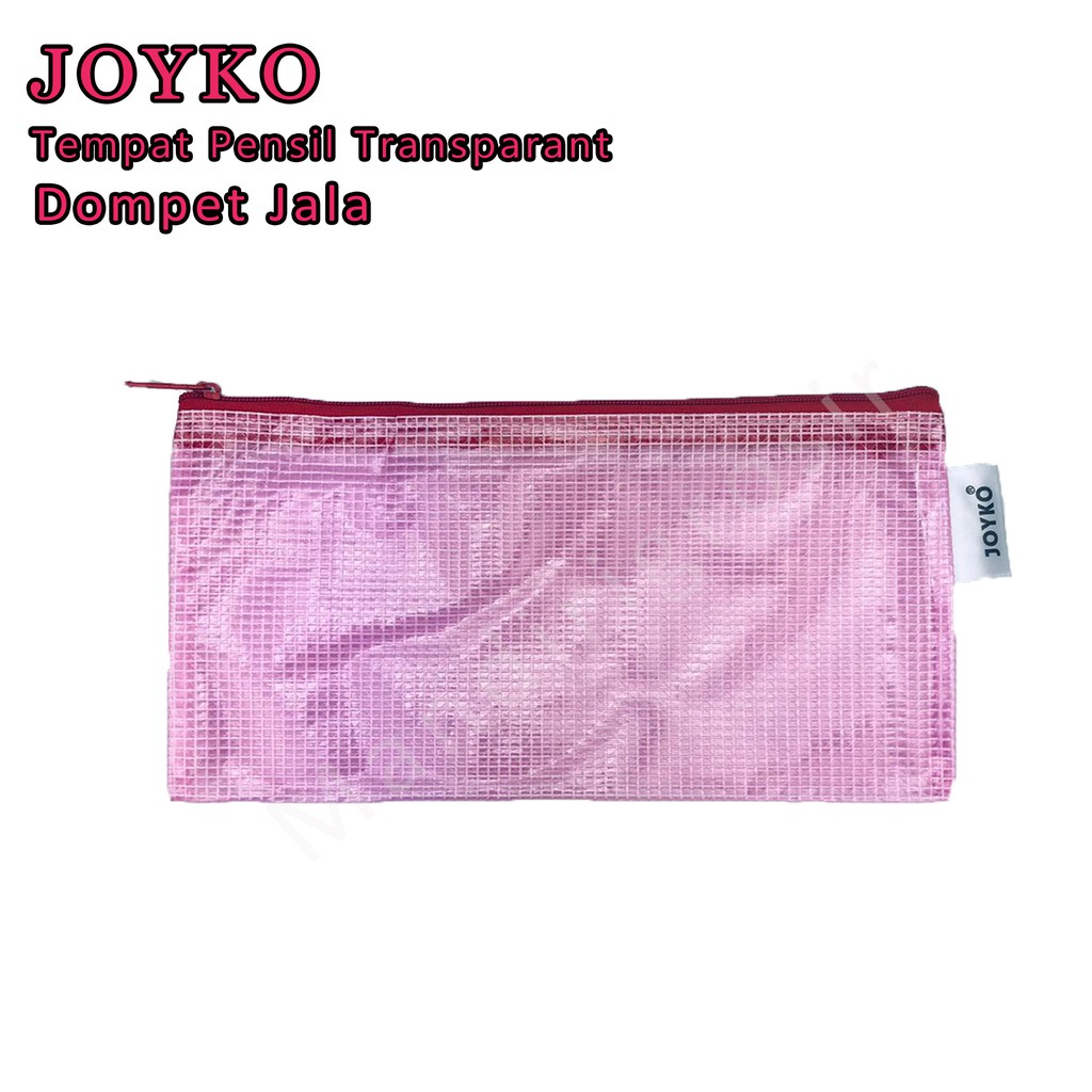 Dompet Jala * Joyko * Tempat Pensil Transparan * DCB-33Bill