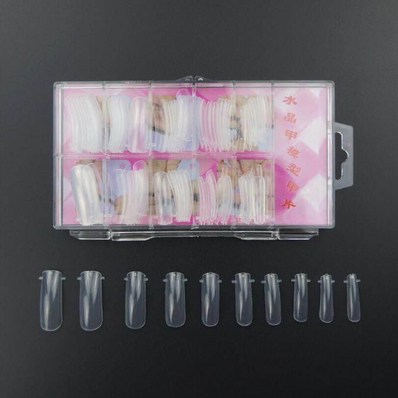 ROSALIND Poly Gel False Nails untuk Nail Art Transparent Extension Builder