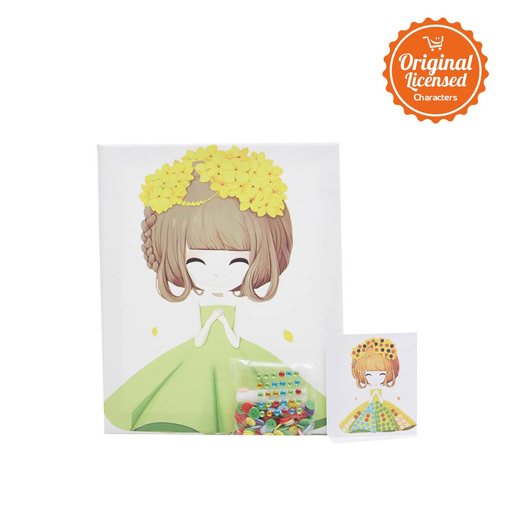 

Character Land - L.Blend Kanvas Kancing (Button Canvas) Besar TAW assrt Type A