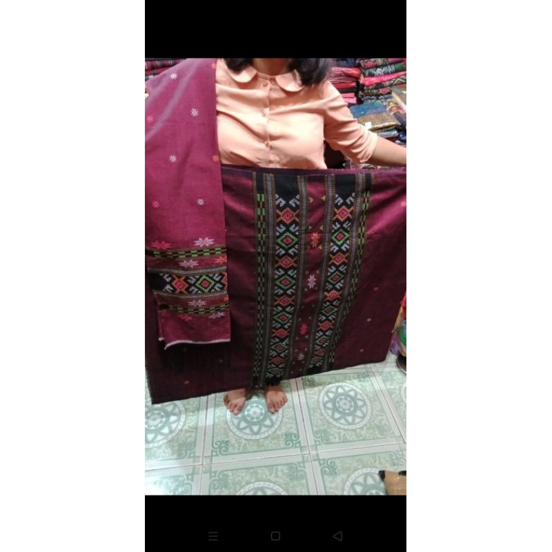 Semi sutra songket motif tumtuman