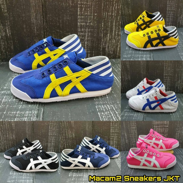 Sepatu Anak Laki/Perempuan Onitsuka Tiger Slip On
