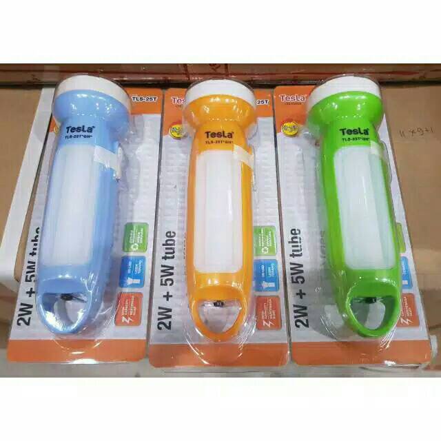 SENTER LED SUPER TERANG TESLA TLS-25T SENTER TANGAN LED RECHARGEABLE SENTER MINI