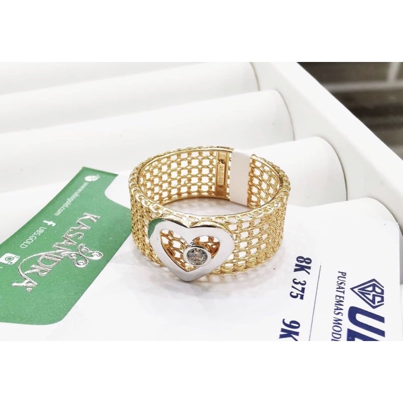 CINCIN UBS EMAS ASLI LOVE FASHION OSAKA KADAR 8K