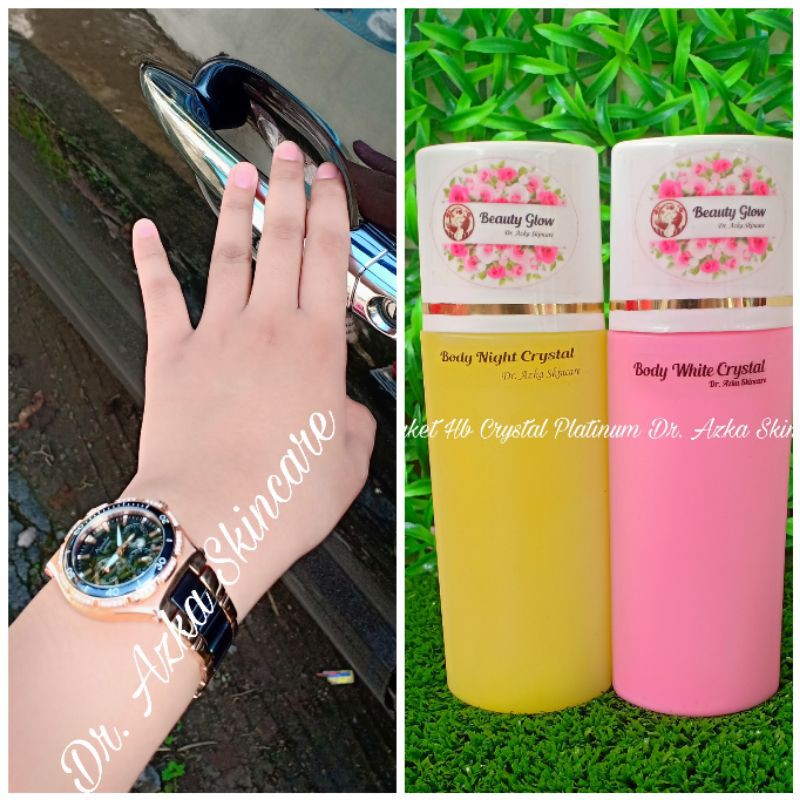 PAKET LOTION CRYSTAL AZKA BEAUTY GLOW SKINCARE