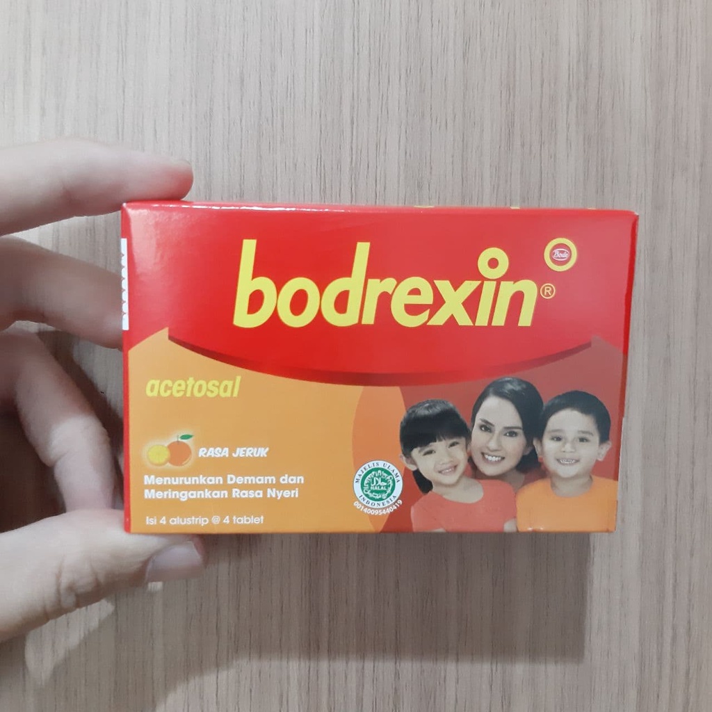 BODREXIN ACETOSAL BOX STRIP 4x4 STRIP ORIGINAL TERMURAH ED PANJANG