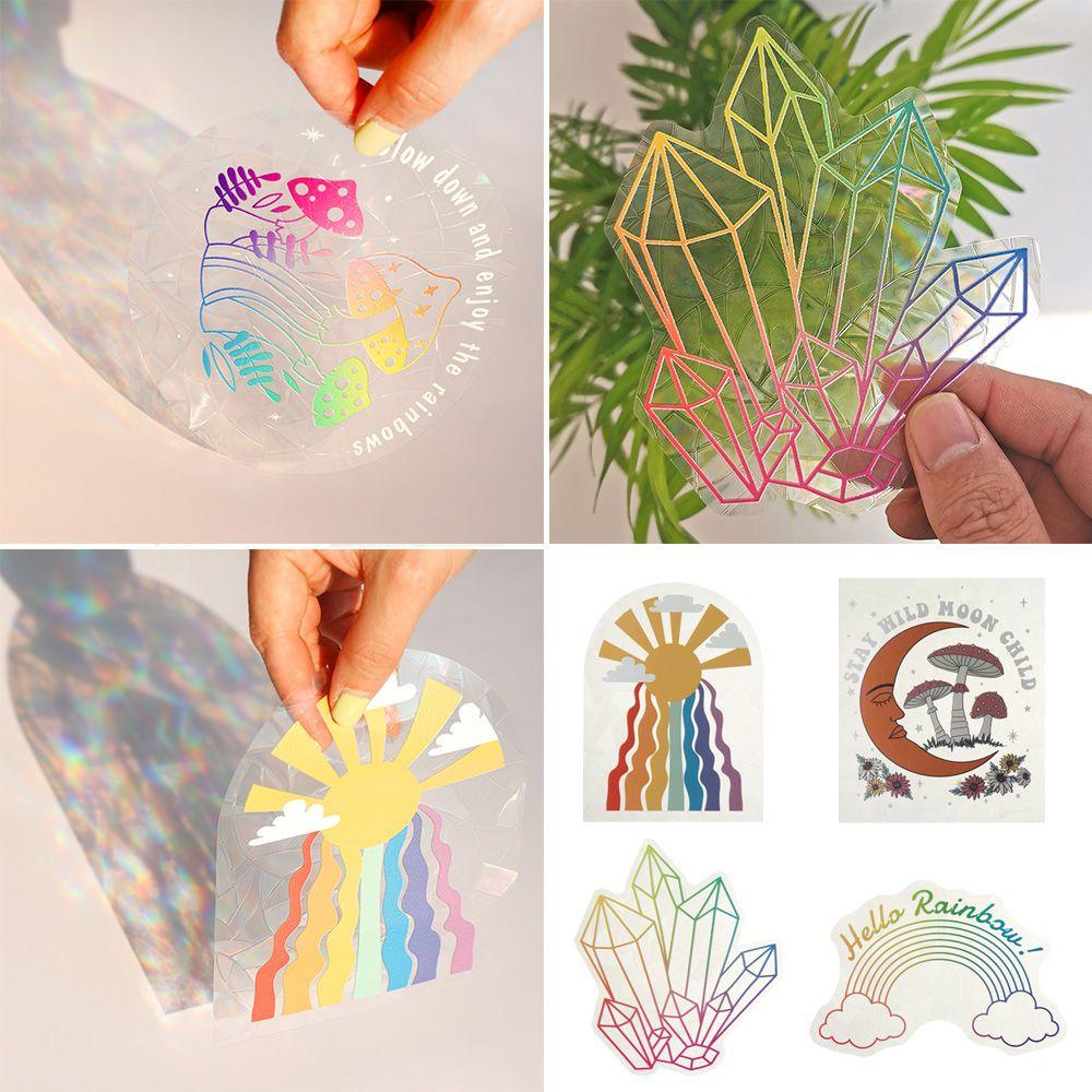 Solighter Sun Catcher Colorful Dekorasi Rumah Jendela Decal Stiker Dinding