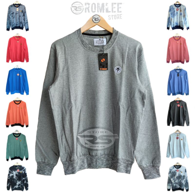 Sweater/Crewneck Distro Original Urgan Outerwear Sweater Pria Lagi Viral Terlaris