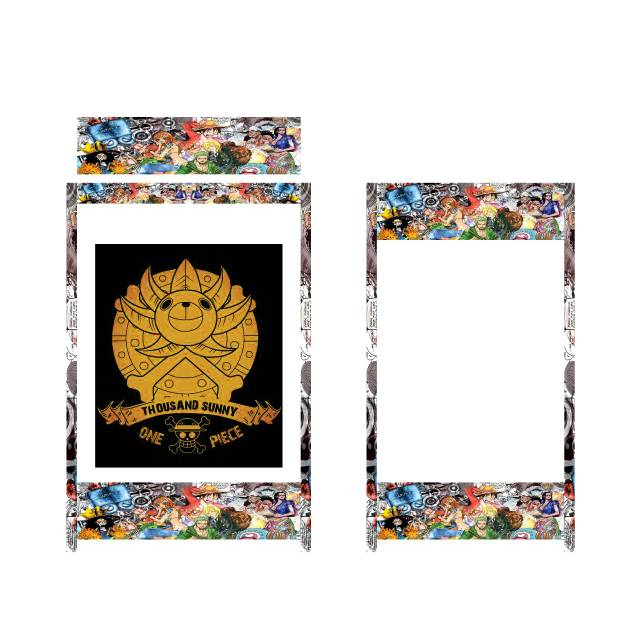 

Sticker kandang kotak 1, 2, 3 motif one piece (SEGALA MERK)