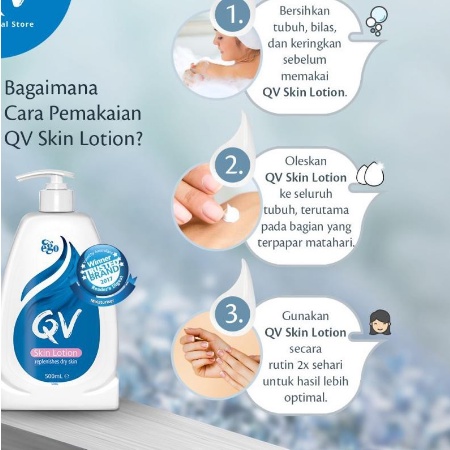 PERA589 QV SKIN LOTION UNTUK KULIT KERING ATAU SENSITIF 500ML