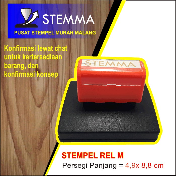 

STEMPEL BESAR REL UKURAN M / STEMPEL PERUSAHAAN / KANTOR / SEKOLAH / LEGALISIR / CATERING WARUNG