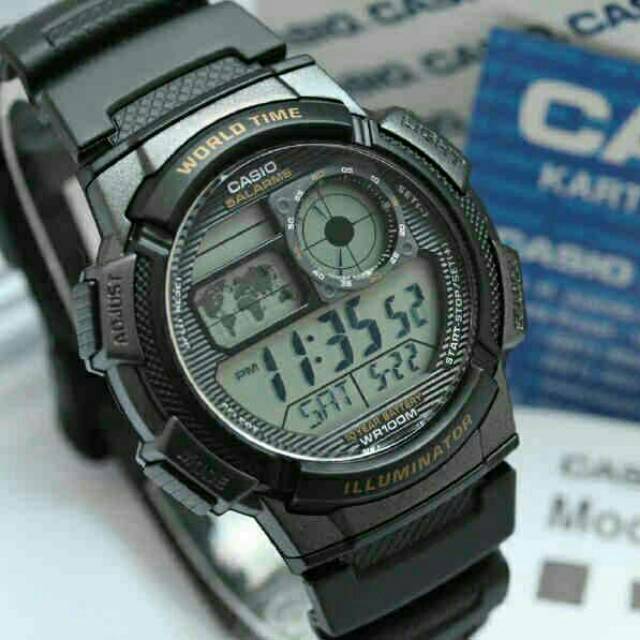 casio salarms ae1000w