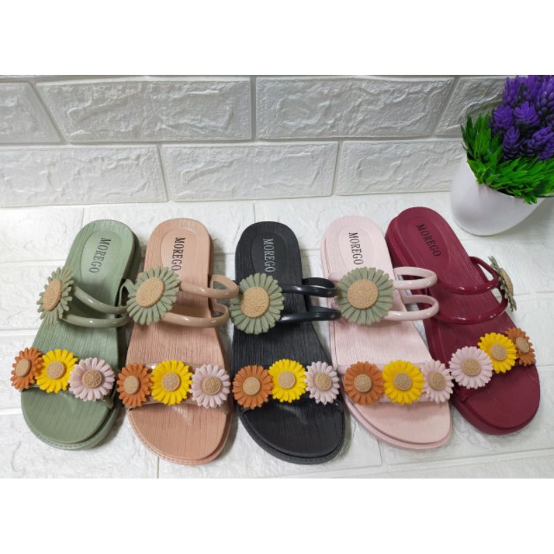 MOREGO SANDAL BUNGA MATAHARI WANITA
