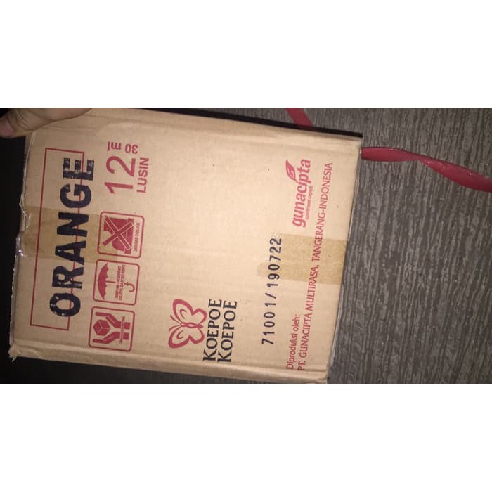 

1dus/12lusin pewarna cair ORANGE