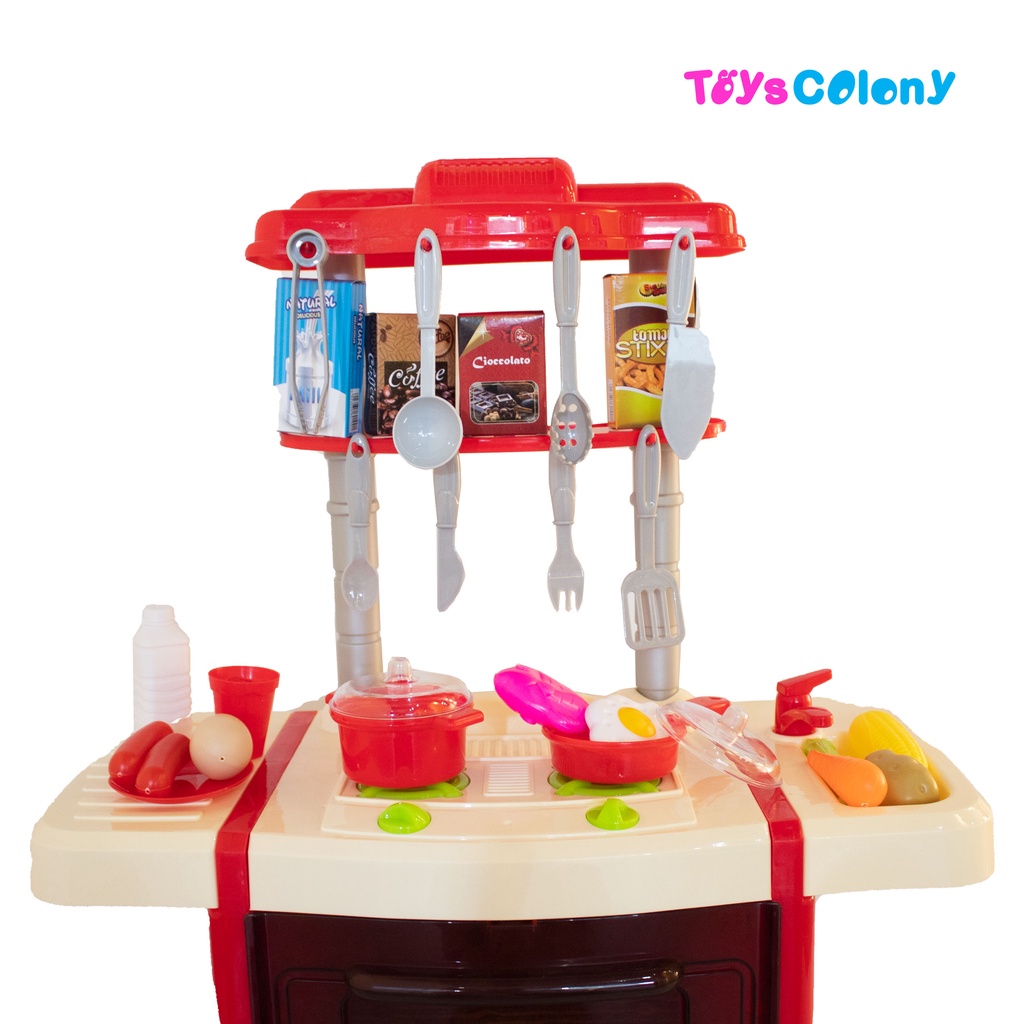 COOKING CHEF - MAINAN ANAK MASAK-MASAKAN LUXURY KITCHEN PLAY SET