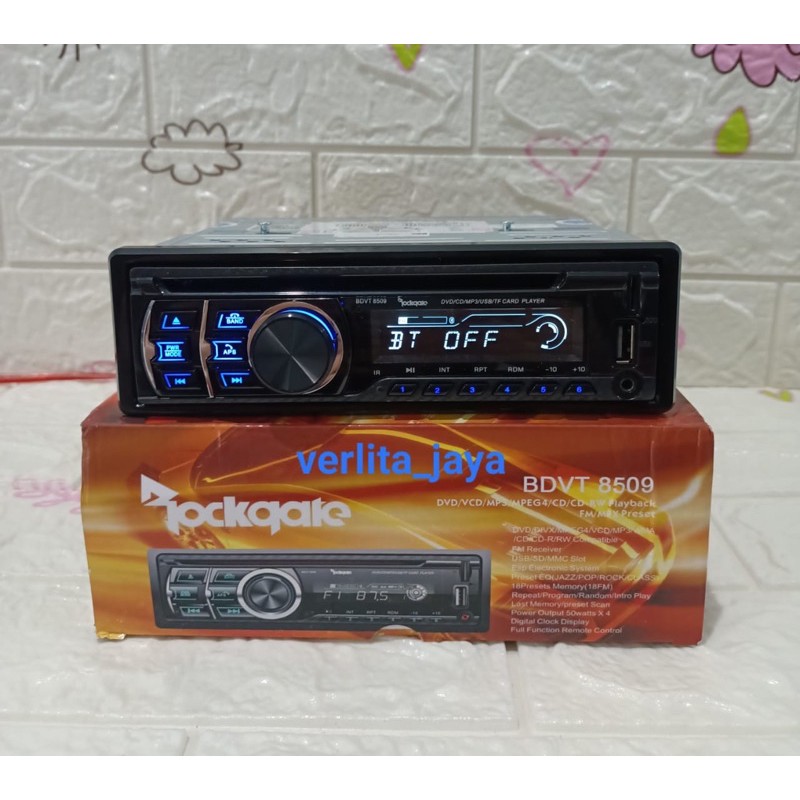 DVD mobil Rockqate BDVT 8509 single din