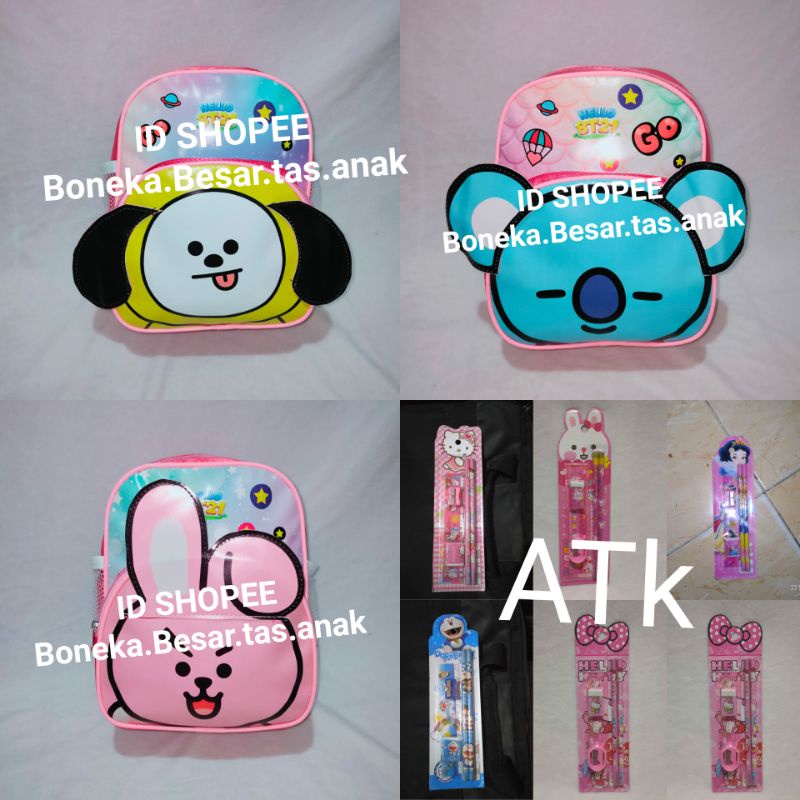 Tas Bermain Anak Batita Bt21 Bt 21 Ransel alat tulis