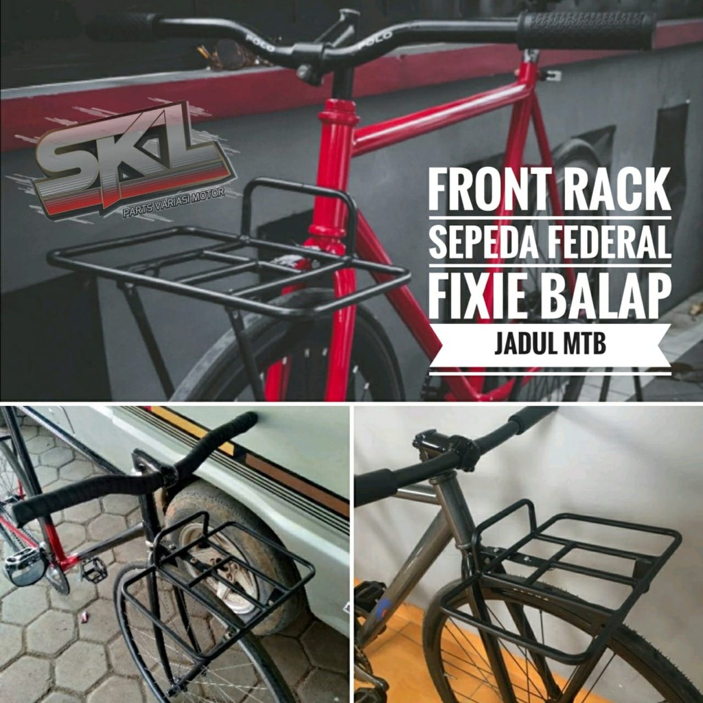 Front Rack / Rak Depan Sepeda Fixie Federal Balap Jadul Vintage