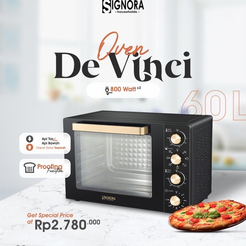 SIGNORA Oven De Vinci 60 Liter