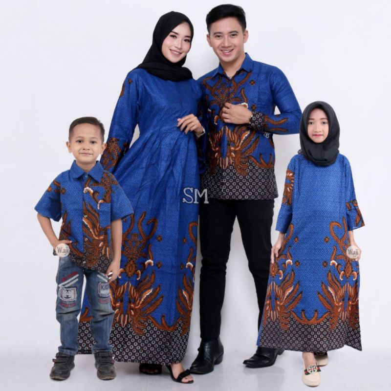 COUPLE KELUARGA SARIMBIT BATIK FAMILY SERAGAM NIKAHAN