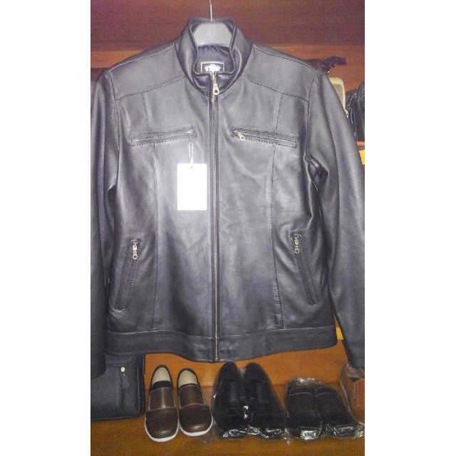 jaket kulit asli pria anak muda keren