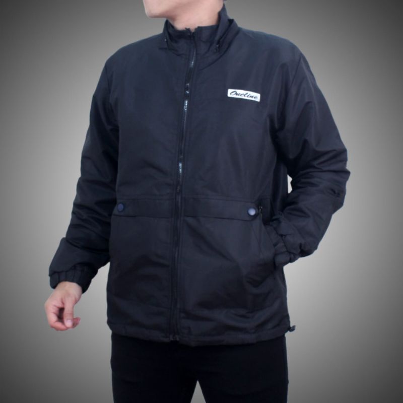 Jaket Pria Parasut  Distro Outdoor Hoodie Waterproof Terbaru