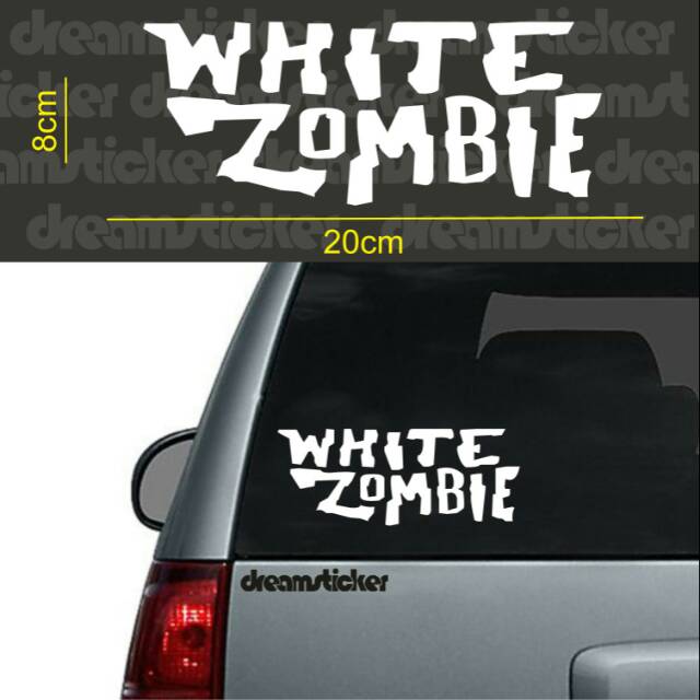 

Sticker Stiker Musik Band White Zombie