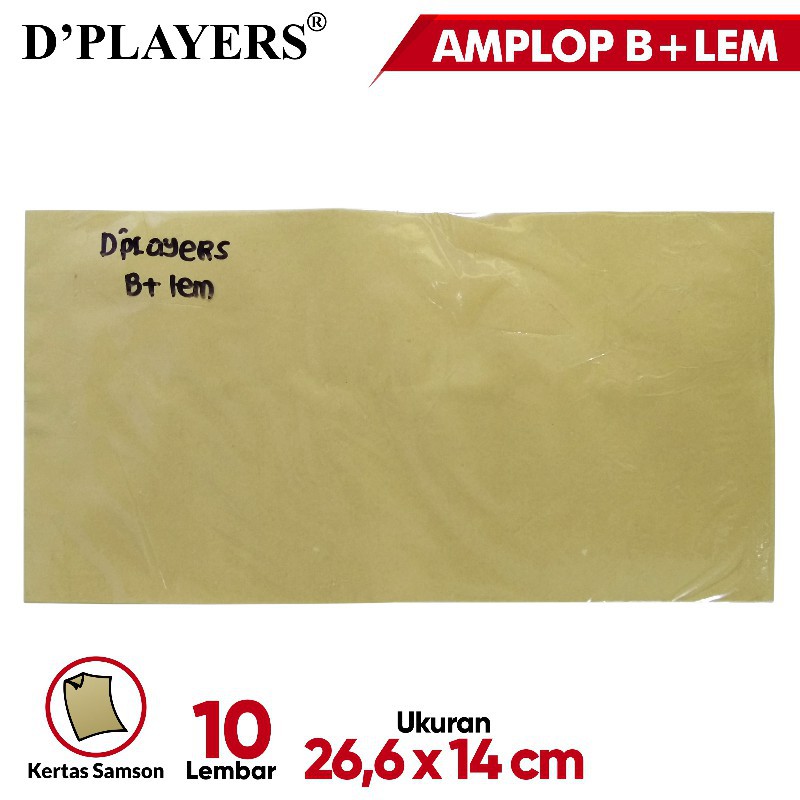 

[PCS] DPLAYERS AMPLOP AMP B+LEM AMPLOP D PLAYERS SURAT ENVELOPE*